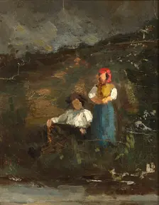 Repose, n.d. Creator: Edward Mitchell Bannister