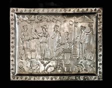 Replica of the Corbridge Lanx, Corbridge Roman Town Museum, Northumberland, 2008. Artist: Historic England Staff Photographer