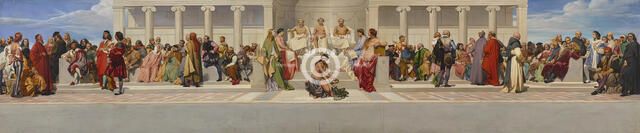 Replica of The Hémicycle, 1853. Creator: Charles Beranger.