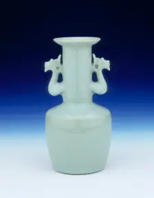 Reproduction of a Longquan celadon mallet vase, Japan, c1920. Creator: Unknown