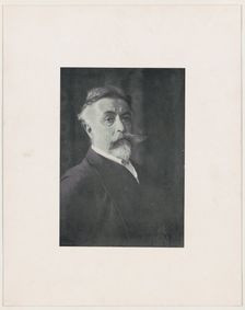 Reproduction of a photograph of Thomas Nast, after 1896., after 1896. Creator: Thomas Nast