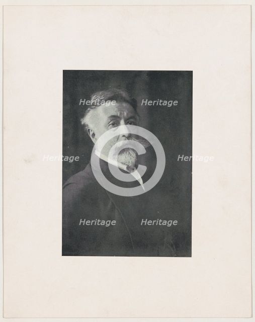 Reproduction of a photograph of Thomas Nast, after 1896., after 1896. Creator: Thomas Nast.