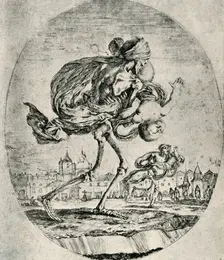 Reproduction of Etching from Set of "Five Deaths," by Stefano della Bella 1906. Creator: Stefano della Bella