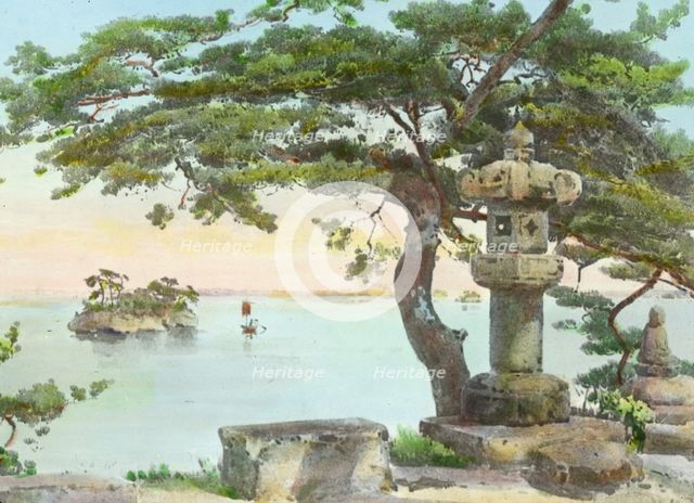 Reproduction of illustration: "Pine-Tree at Matsushma", between 1915 and 1925. Creator: Frances Benjamin Johnston.