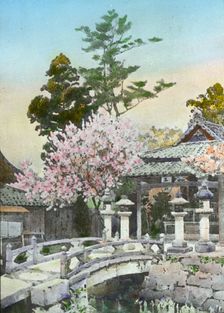 Reproduction of illustration: "Shrine at Kyomidzu", between 1915 and 1925. Creator: Frances Benjamin Johnston