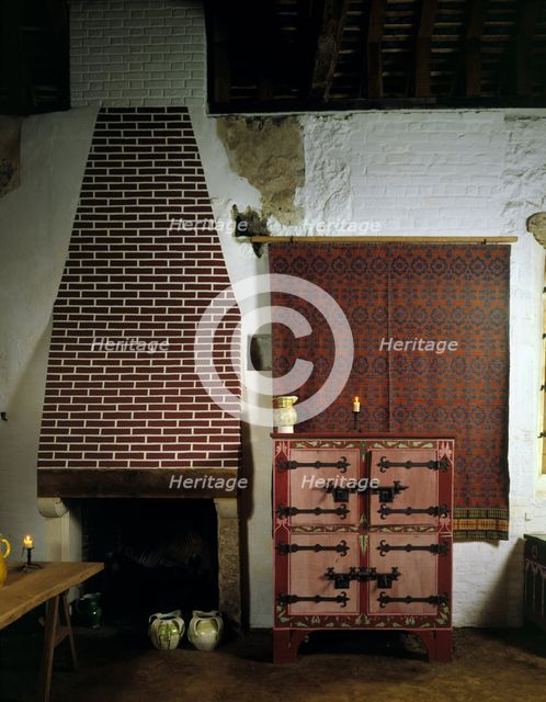 Reproduction Furniture at Medieval Merchant's House, French Street, Southampton, Hampshire, 1988. Artist: Paul Highnam