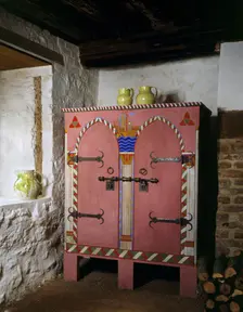 Reproduction Furniture at Medieval Merchant's House, French Street, Southampton, Hampshire, 1988. Artist: Paul Highnam