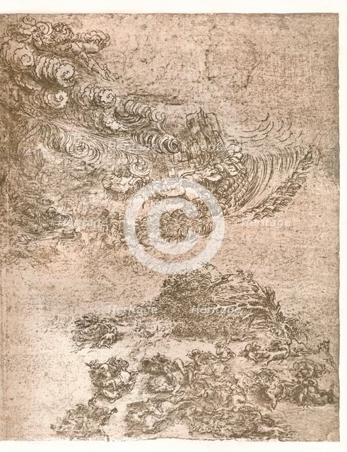 Representation of a tempest, c1472-c1519 (1883).  Artist: Leonardo da Vinci.