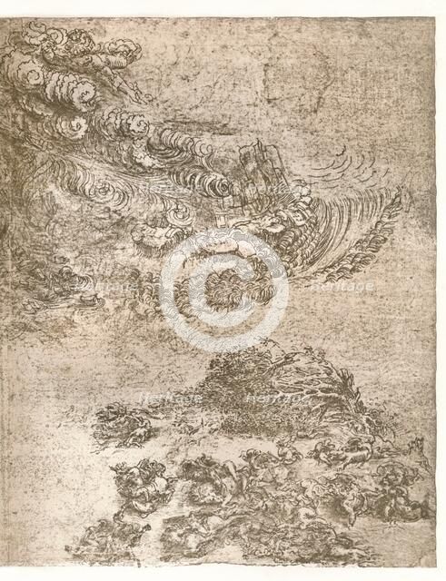 Representation of a tempest, c1472-c1519 (1883).  Artist: Leonardo da Vinci.