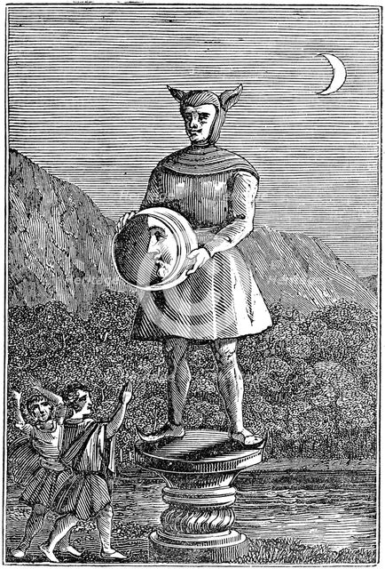 Representation of Mona, 1834. Artist: Unknown