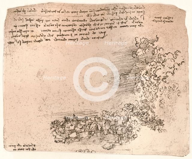 Representation of natural phenomena, c1472-c1519 (1883). Artist: Leonardo da Vinci.