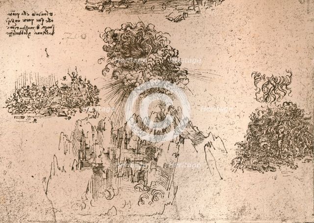 Representation of natural phenomena, c1472-c1519 (1883). Artist: Leonardo da Vinci.