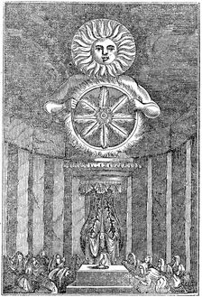 Representation of Sunne, 1834. Artist: Anon