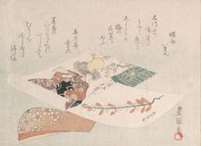Representation of the Dance-Play "Dojoji". Creator: Utagawa Toyokuni I