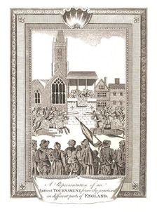 Representations of an Ancient Tournament practised in different parts of England, 1794
