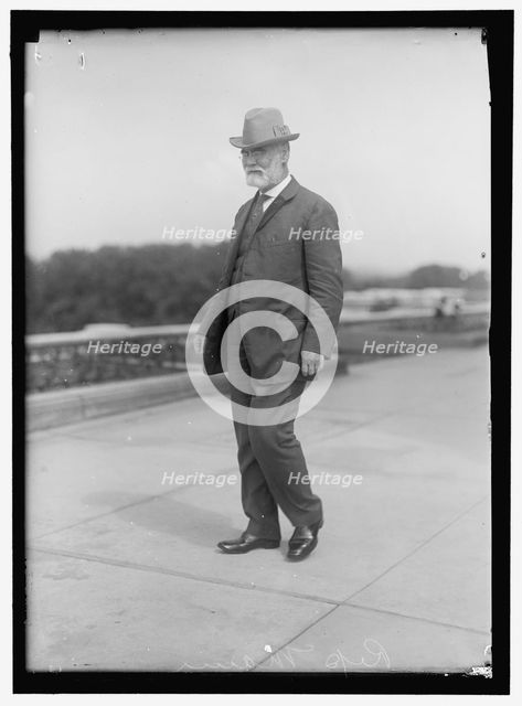 Representative James R. Mann, between 1910 and 1917. Creator: Harris & Ewing.