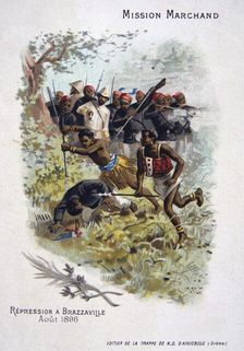 Repression at Brazzaville, August 1896