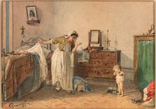Reprimand, 19th century. Creator: Cesare Provaggi