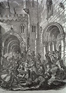 Reprisals of the Inquisition and killing of heretics in Barcelona, 1487