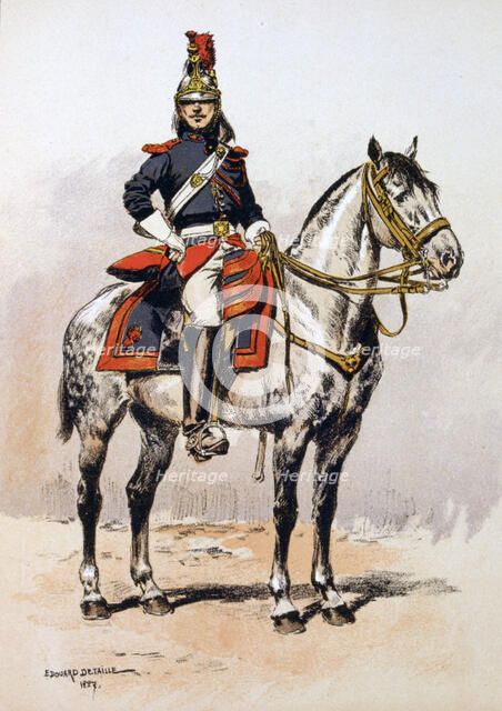 Republican Guard, 1871 (1887). Artist: A Lemercier