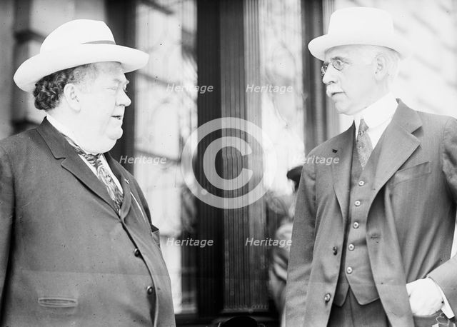 Republican National Committee - A.M. Stevenson of Colorado, F.W. Estabrook of New Hampshire, 1912. Creator: Harris & Ewing.