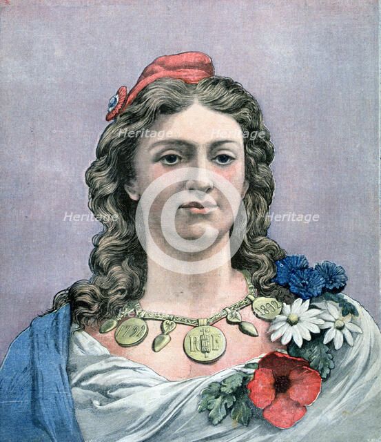 République', 1891. Creator: Jean-Charles Gauthier.