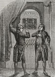 Request from the Spanish court in favour of the sons of Louis XVI, War of Roussillon, 1851. Creator: Unknown