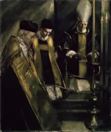 Requiem Mass 20th century. Creator: Louis Charles Crespin