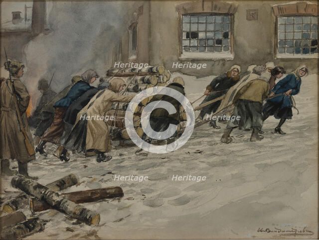 Requisition of firewood, 1918-1923.