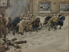 Requisition of firewood, 1918-1923