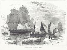 Rescue of Captain Ross, 1833, (1884). Creator: Mason Jackson