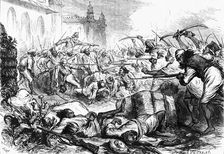 Rescue of Cheyte Sing: Attack on the Sepoys c1891. Creator: James Grant