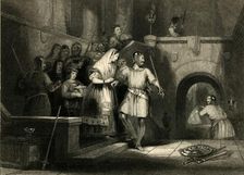 Rescue of the Countess De Burgh, from Montgomery Castle 1836. Creators: Unknown, William Radclyffe