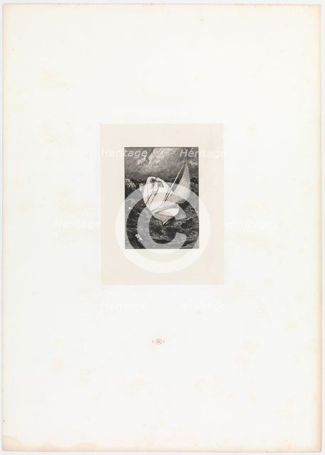 Rescue. (Opus VI, Plate 6 from Paraphrase on the Finding of a Glove), 1881.