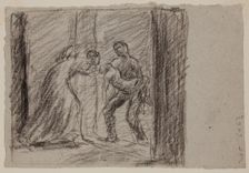 Rescue, c1870-1896. Creator: Wyatt Eaton