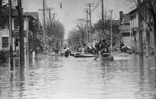 Rescue work, Dayton, 1913. Creator: Bain News Service