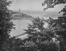 Reservoir, Eden Park, Cincinnati, Ohio c1897. Creator: Unknown