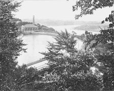 Reservoir, Eden Park, Cincinnati, Ohio, USA, c1900. Creator: Unknown