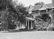 Residence of Miss Ruth Morgan, residence, 1932. Creator: Arnold Genthe