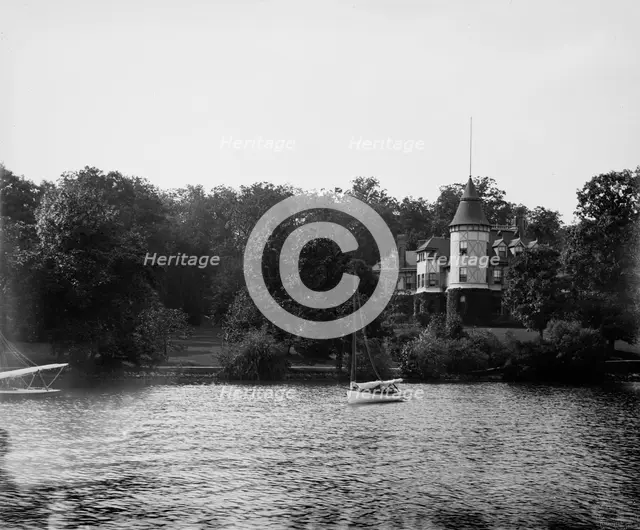 Residence of Mrs. George Sturgis, Lake Geneva, Wis., between 1880 and 1899. Creator: Unknown.