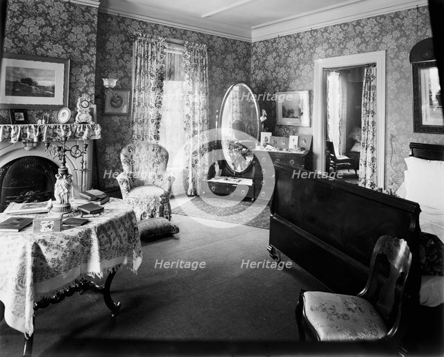 Residence of Mrs. H.C. Parke, bedroom, Detroit, Mich., between 1900 and 1910. Creator: Unknown.