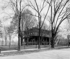 Residence of Mrs. H.C. Parke, exterior view, Detroit, Mich., between 1900 and 1910. Creator: Unknown