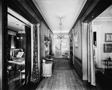 Residence of Mrs. H.C. Parke, lower hall, Detroit, Mich., between 1900 and 1910. Creator: Unknown