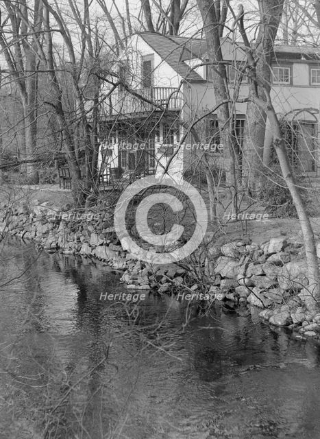 Residence of Mrs. Mary Benson, 1933. Creator: Arnold Genthe.