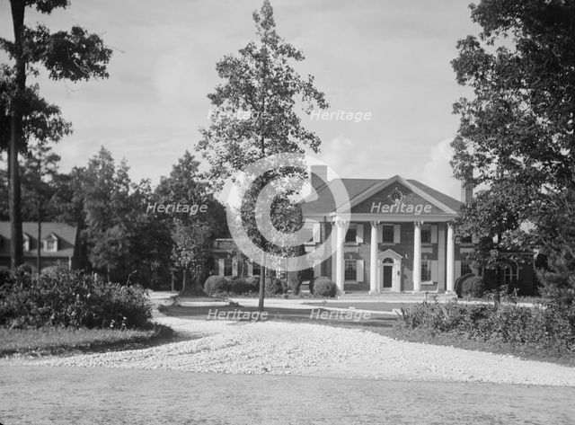 Residence of Mrs. Olgivie, Biltmore Forest, North Carolina, 1932 May. Creator: Arnold Genthe.