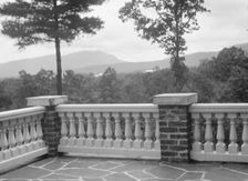 Residence of Mrs. Olgivie, Biltmore Forest, North Carolina, 1932 May. Creator: Arnold Genthe