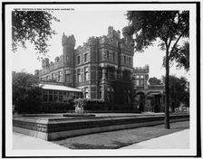 Residence of Mrs. Potter Palmer, Chicago, Ill., 1900 Oct 3. Creator: Unknown