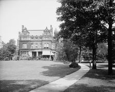 Residence of C.F. Brush, Euclid Ave., Cleveland, ca 1900. Creator: Unknown