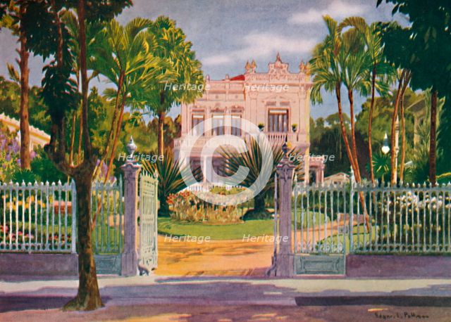 'Residence of Count Paulo de Frontin, Petropolis', 1914. Artist: Edgar L Pattison.