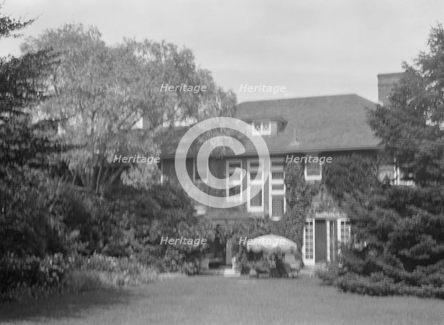 Residence of E. Clifford Potter, 1932. Creator: Arnold Genthe.